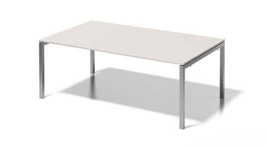 Bisley Cito Chefarbeitsplatz / Konferenztisch 200/240 x 120 cm Grauweiß