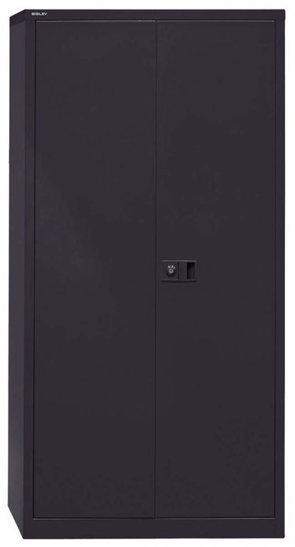 Bisley UNIVERSAL XL Aktenschrank 5OH Stahlmöbel Schwarz