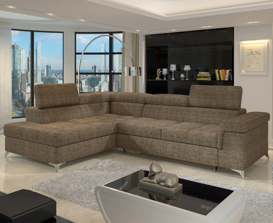 Eridano Ecksofa 275 x 202 cm, Webstoff