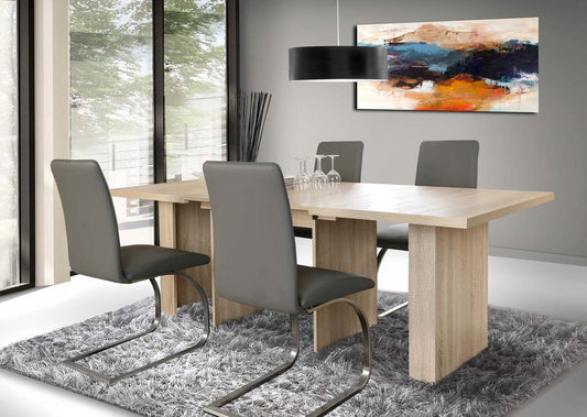 DINING TABLES Esstisch ausziehbar 140-273 x 90 cm Sonoma Eiche