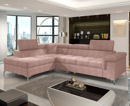 Eridano Ecksofa 275 x 202 cm, Microvelour