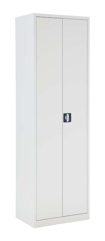 Bisley ECO Aktenschrank 5 OH 60 cm Stahlmöbel Lichtgrau