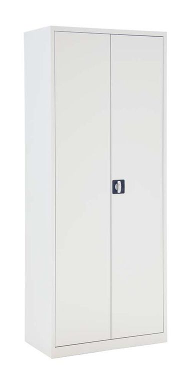 Bisley ECO Aktenschrank 5 OH 80 cm Stahlmöbel Lichtgrau