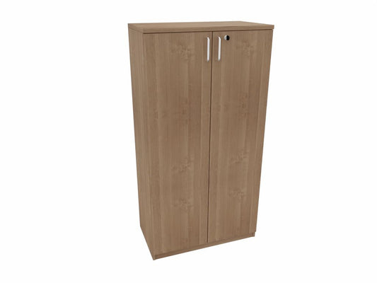 E10 Flügeltürenschrank 4 Ordnerhöhen, 80 cm Breit, Kirsche Tabako