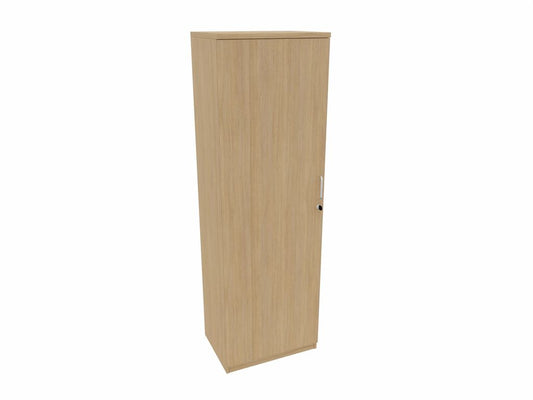 E10 Flügeltürenschrank 5 Ordnerhöhen, 60 cm Breite, Eiche