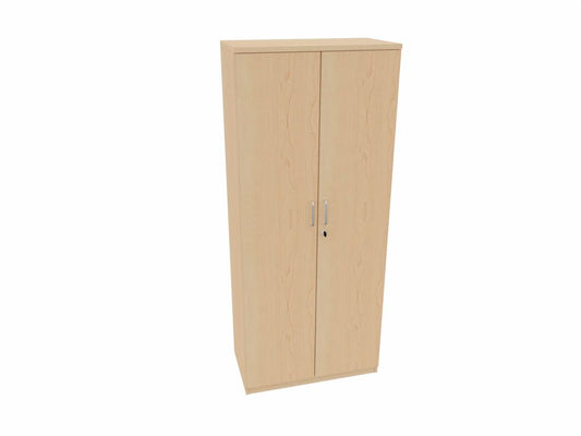 E10 Flügeltürenschrank 5 Ordnerhöhen, 80 cm Breit, Ahorn