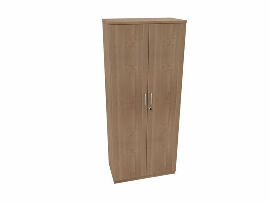 E10 Flügeltürenschrank 5 Ordnerhöhen, 80 cm Breit, Kirsche Tabako