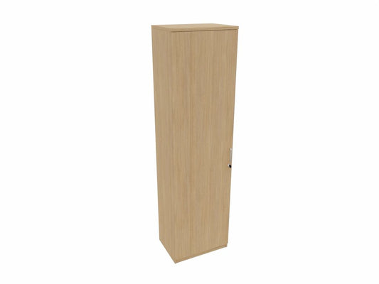 E10 Flügeltürenschrank 6 Ordnerhöhen, 60 cm Breite, Eiche