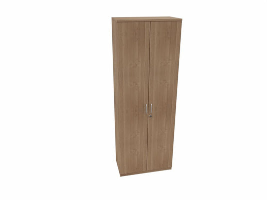 E10 Flügeltürenschrank 6 Ordnerhöhen, 80 cm Breit, Kirsche Tabako