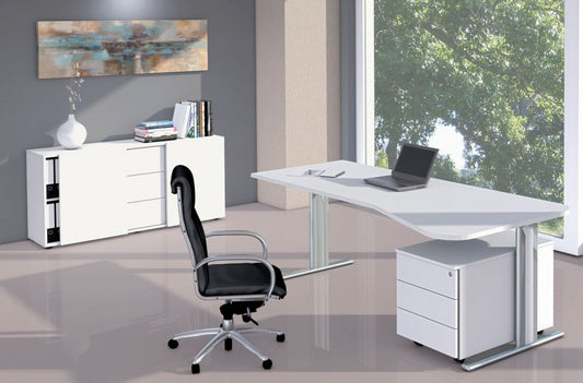 FORM 4 TYP8 Komplettbüro Büro Komplettset Office Weiß