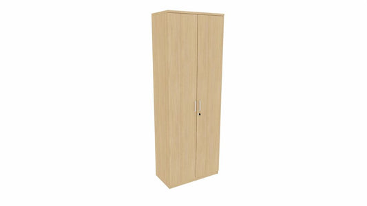 E10 Garderobenschrank 6 Ordnerhöhen 80 cm Breit Eiche