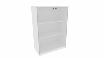 E10 Chefbüro 3-teilig 180 x 80 cm Weiß