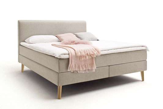 Greta Boxspringbett 160x200cm Beige