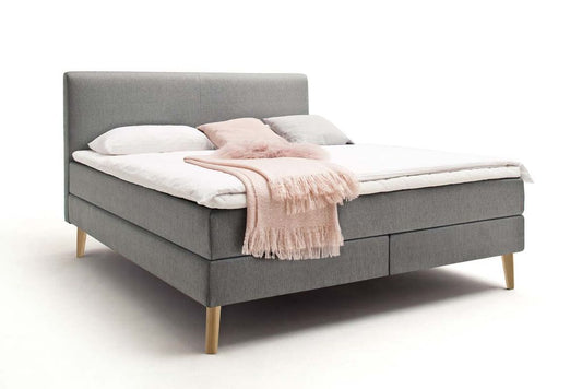 Greta Boxspringbett 160x200cm Taupe