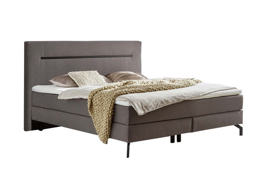 Halmstad Boxspringbett 160 x 200 cm Graphit