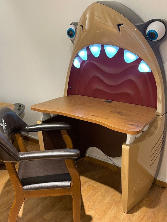 *AUSSTELLUNG* Cilek PIRATE Shark Computertisch Hai Schreibtisch Tisch Kinderzimmer Haifisch