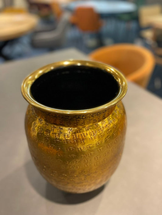 *AUSSTELLUNG* Baha Vase Gold