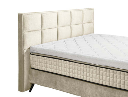 Kingston Boxspringbett 160x200cm Vogue Creme