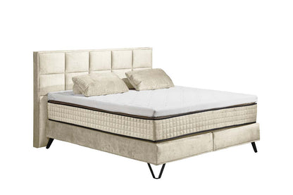 Kingston Boxspringbett 160x200cm Vogue Creme