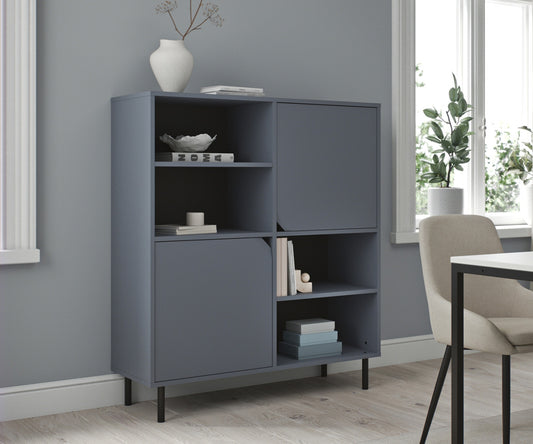 Tenzo Corner Highboard Blau