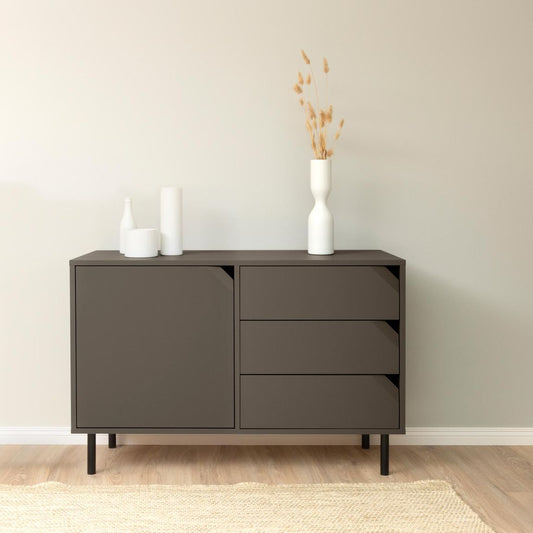 Tenzo Corner Sideboard 118 cm Braun