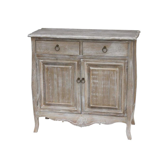 Merano Massivholz Sideboard Paulownia Hellbraun