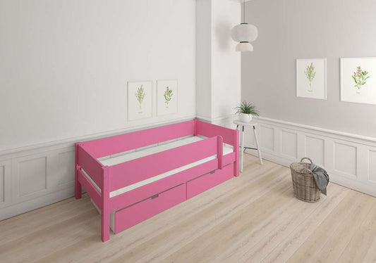 MIMER Kinderbett 90 x 160/200 cm Pink