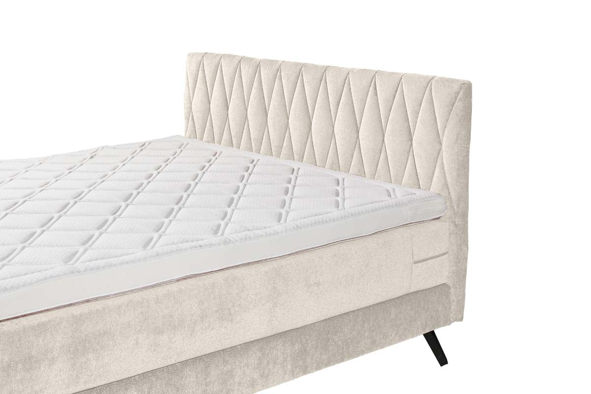 Marsala Boxspringbett 180x200cm Aphrodite Creme