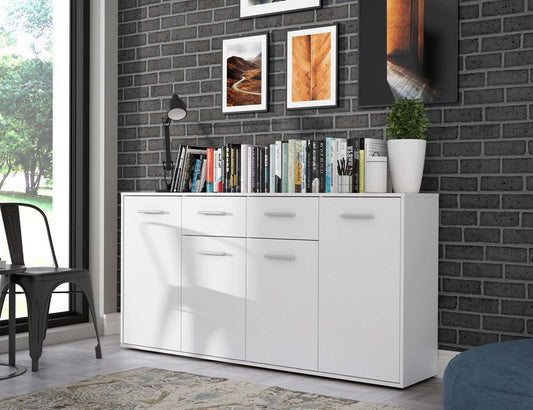 APIA Sideboard 160 cm Weiß