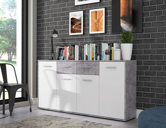 APIA Sideboard 160 cm Lichtgrau