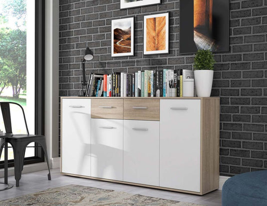 APIA Sideboard 160 cm Sonoma Eiche