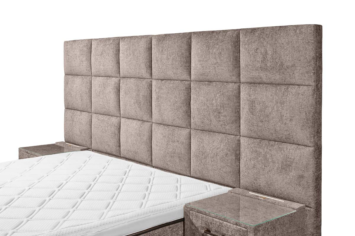 Naro XL Boxspringbett 160x200cm Legacy Stone