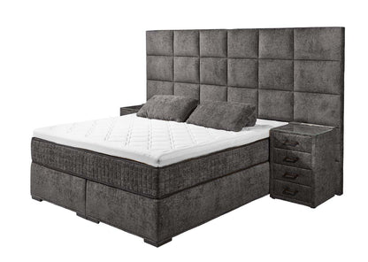 Naro XL Boxspringbett 180x200cm Legacy Grau