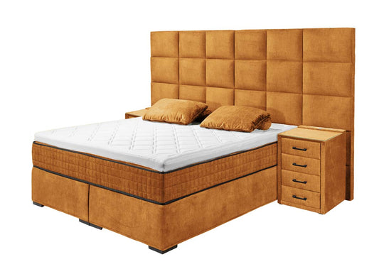 Naro XL Boxspringbett 160x200cm Vogue Amber