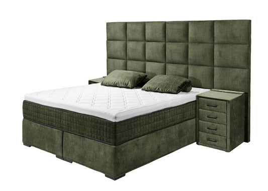 Naro XL Boxspringbett 160x200cm Vogue Grün