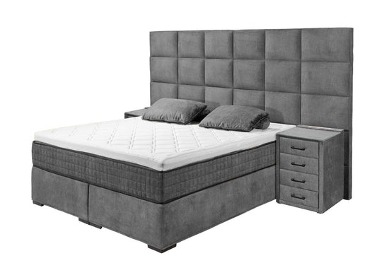 Naro XL Boxspringbett 160x200cm Vogue Grau