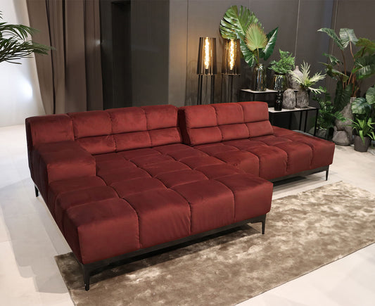 Ecksofa Oasis 288 x 169 cm mit Rückenverstellung, Farbe wählbar