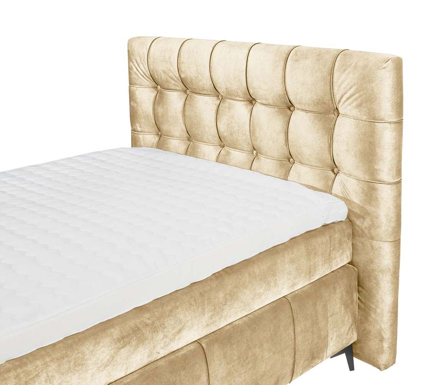 Oregon Boxspringbett 140x200 cm Beige