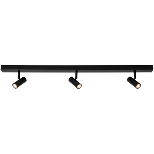 Omari Deckenlampe 78x12 cm mit Moodmaker Dimmer Schwarz