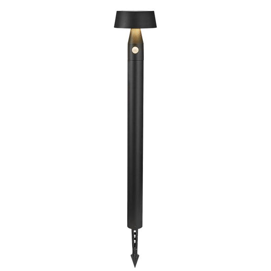 Nama Solarlampe Gartenlaterne Ø 17 cm Schwarz