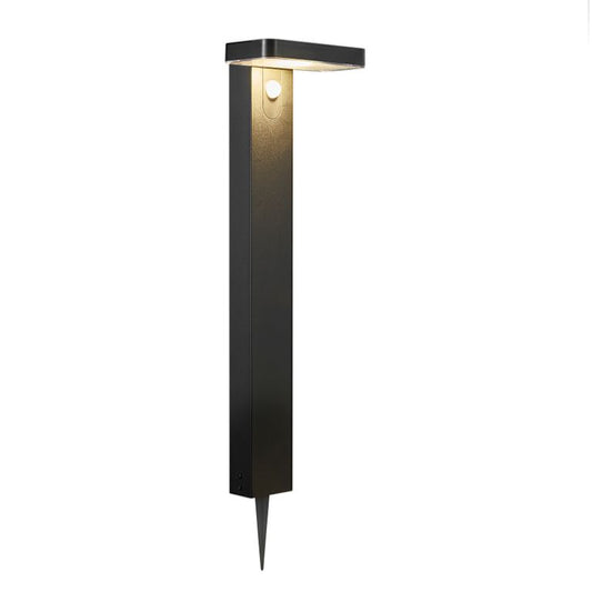 Rica Square Solarlampe Gartenlaterne Schwarz