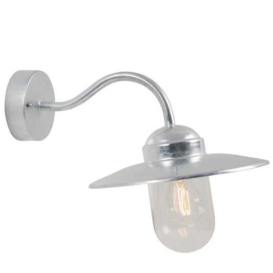 Luxembourg Wandlampe E27 Verzinkt