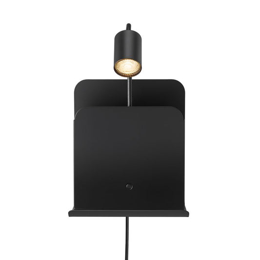 Roomi Indoor Wandlampe GU10 Schwarz