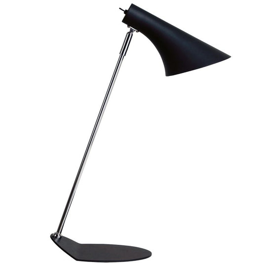 Vanila Tischlampe Leselampe Ø 14,5 cm Schwarz