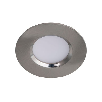 Mahi Deckenlampe Deckenstrahler Ø 8,5 cm mit Moodmaker Dimmer Silber