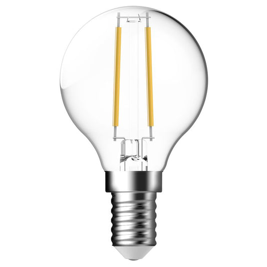 Glühbirne G45 E14 250lm C Transparent 2,5 Watt