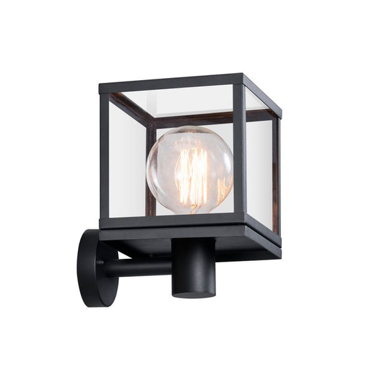 Dalton Wandlampe Outdoor Schwarz