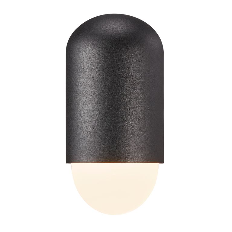 Heka Wandlampe Outdoor Grau