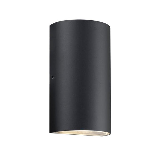 Rold Wandlampe LED 9 x 16 cm Outdoor Schwarz