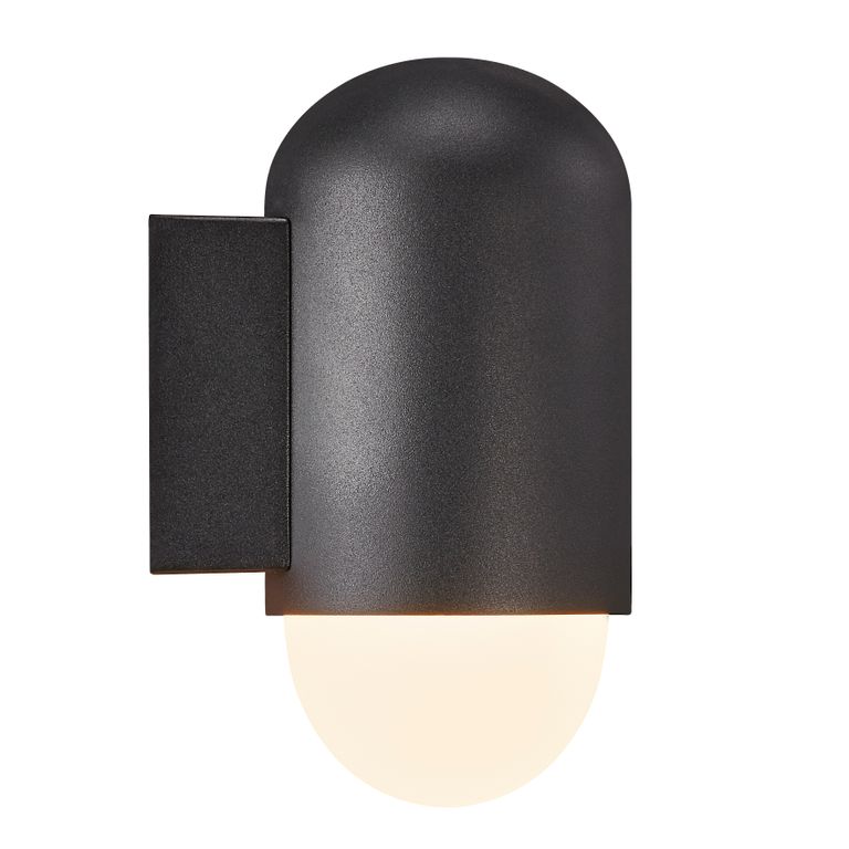 Heka Wandlampe Outdoor Grau